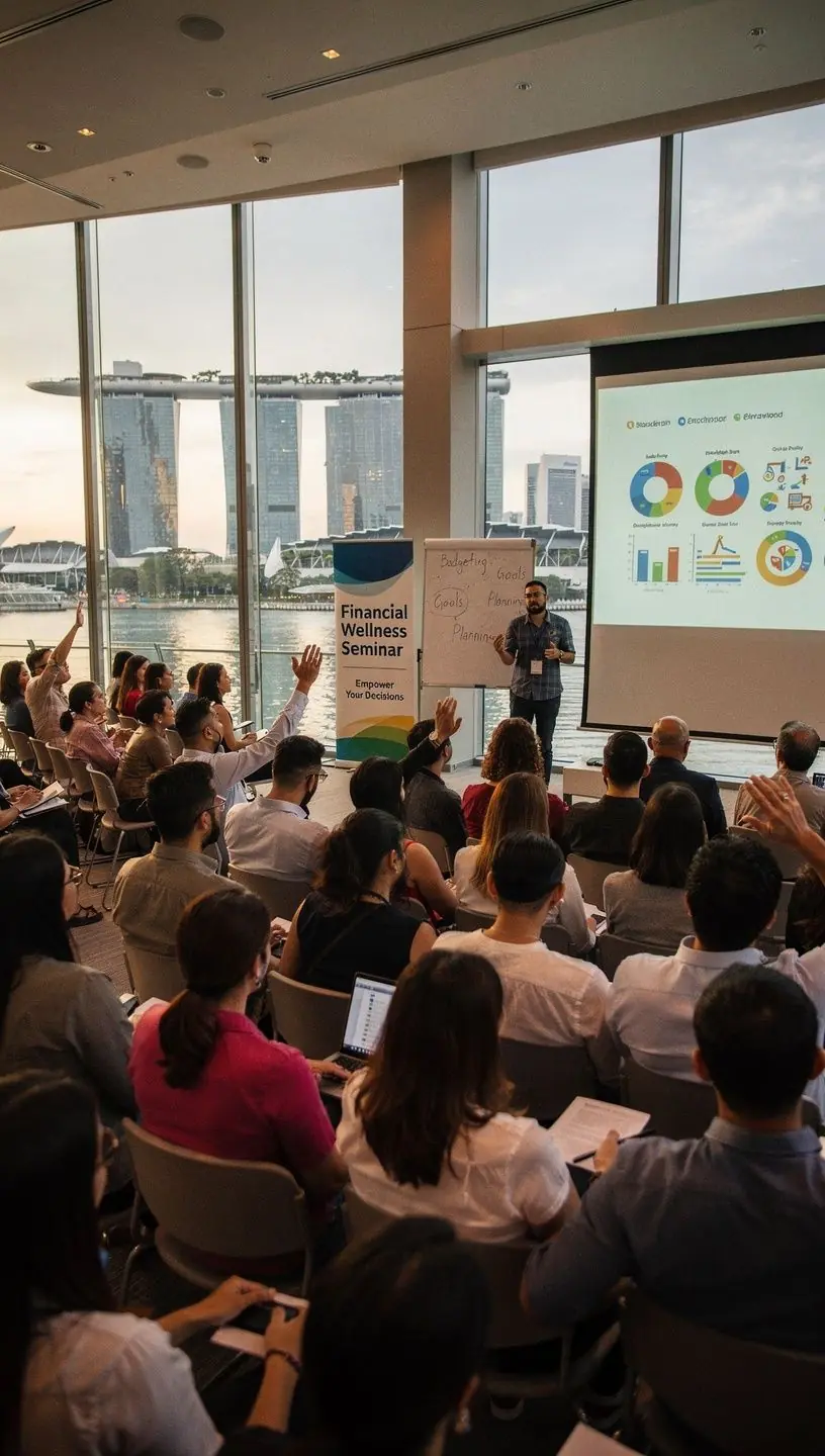 Professional business solutions illustration